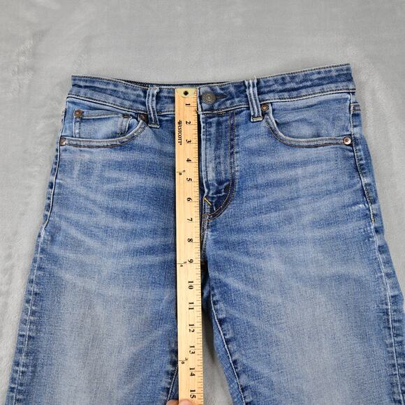 American Eagle Jeans Mens 30x32 (29x30 Meas) Original Straight Blue Denim - Picture 11 of 11